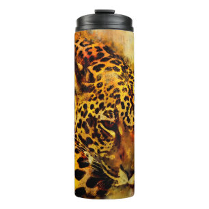 Leopard Thermal Tumbler