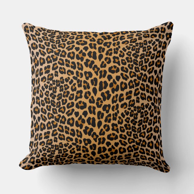 Leopard Throw Pillow (Front)