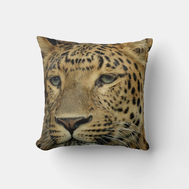Leopard Throw Pillow (Front)