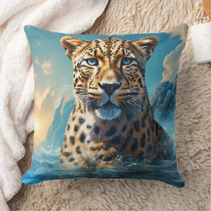 Leopard Throw Pillow