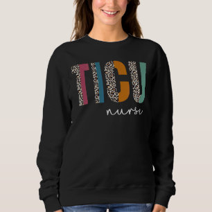 Leopard Ticu Nurse Tee Trauma Intensive Care Unit