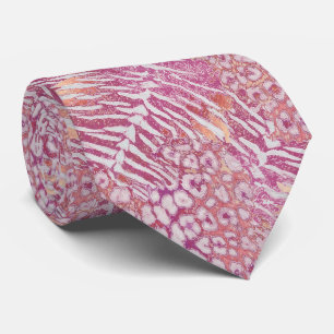 Leopard tiger skin trendy spotted striped cat tie