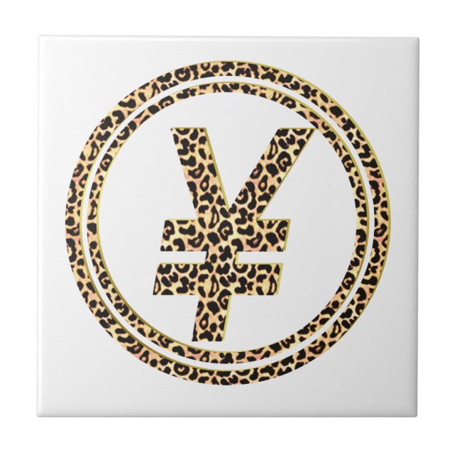 Leopard ¥ tile (Front)