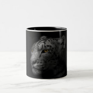 Leopard, Two-Tone Coffee Mug