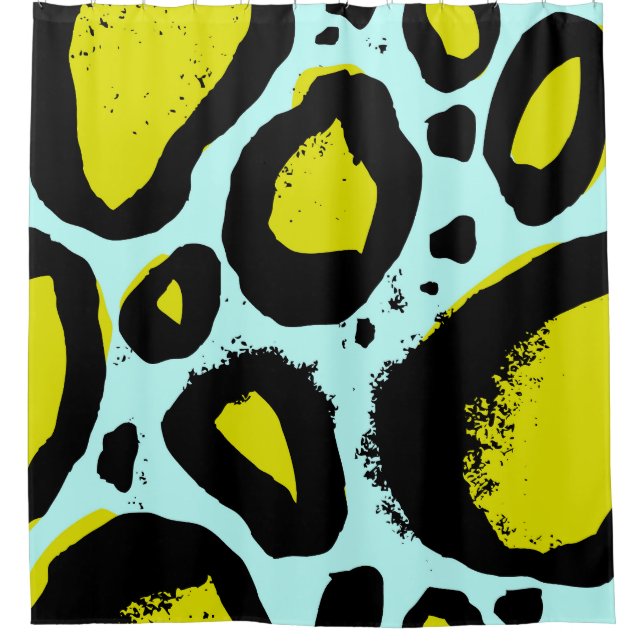 Leopard Vibrance: Colourful Wild Textures. (Front)