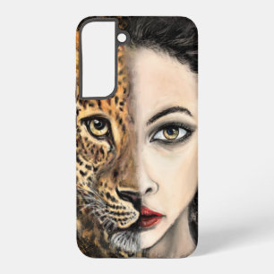 Leopard Woman Samsung Galaxy Case