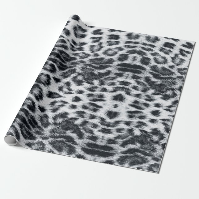 Leopard Wrapping Paper (Unrolled)