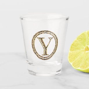 Leopard Y Shot Glass