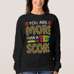 Leopard You Are More Than A Test Score Tee Teacher