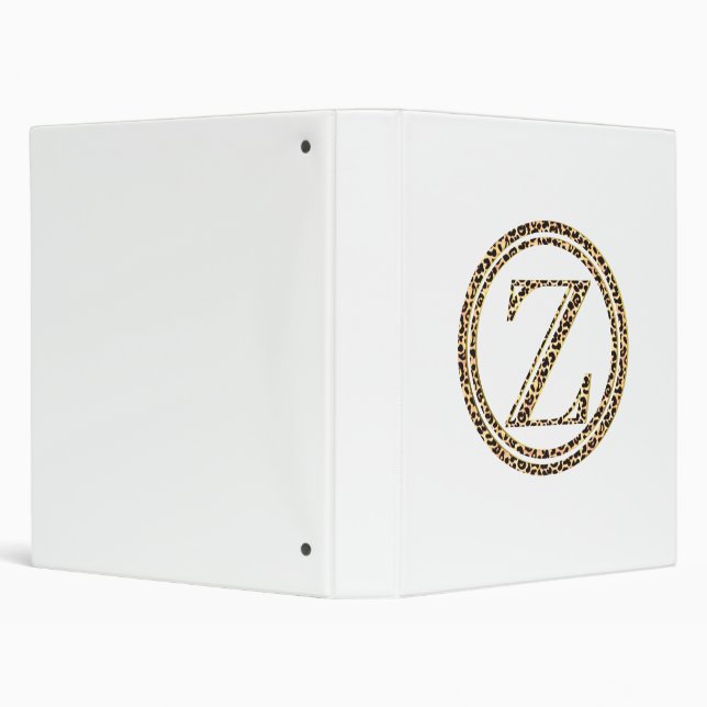 Leopard Z Binder (Background)