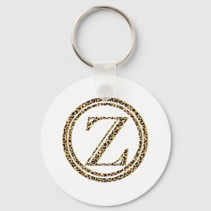 Leopard Z Keychain