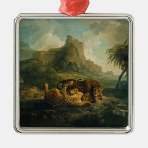 Leopards at Play, c.1763-8 Metal Ornament