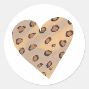 Leopards du coeur, Stickers personnalisés
