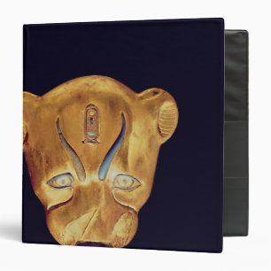 Leopard's head, from the Tomb of Tutankhamun Binder