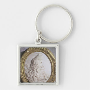 Leopold I  relief portrait by Paul Strudel Keychain
