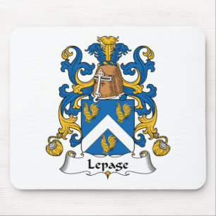 Lepage Family Crest Mouse Pad