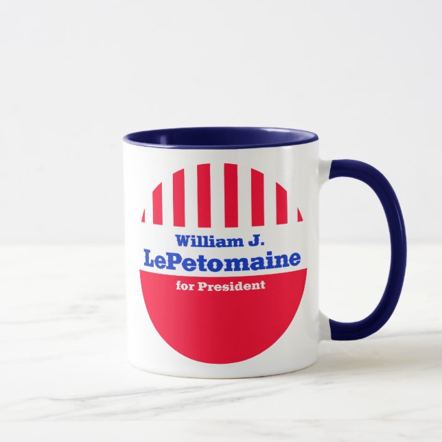 LePetomaine for President mug (Right)