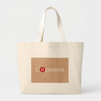 L'Épicerie Large Tote Bag