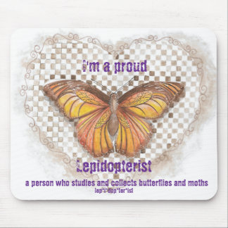 Lepidopterist Mouse Pad