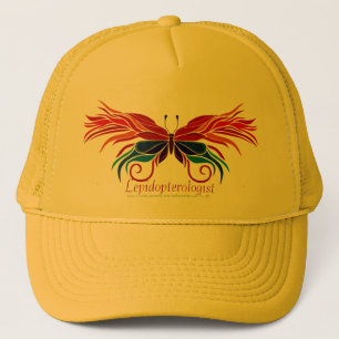 "Lepidopterologist (λεπίδος πτερόν) Ball Cap" Trucker Hat
