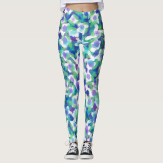 LEPOARD COLOR DOTS LEGGINGS