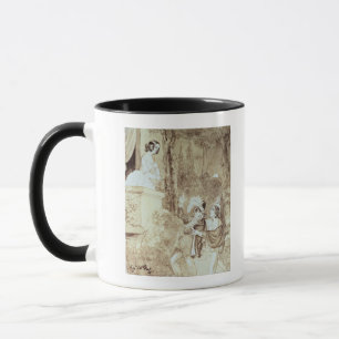 Leporello serenading Elvira in guise Giovanni Mug