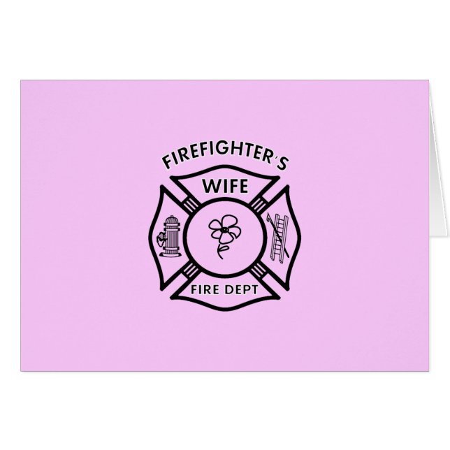 L'épouse du pompier (Devant Horizontal)