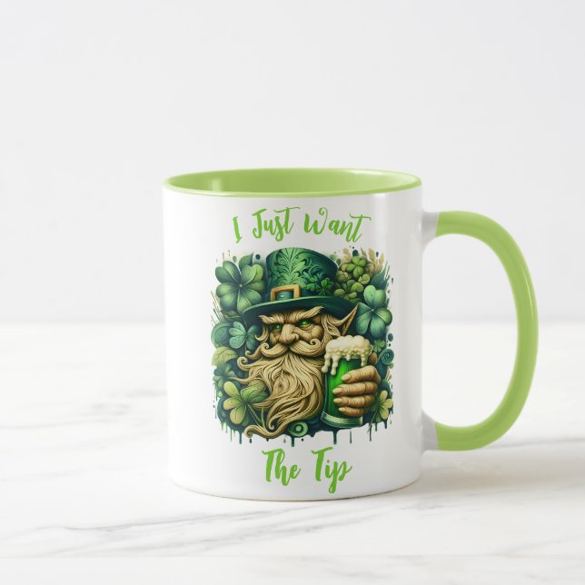 Leprechaun And Beer Mug (Right)