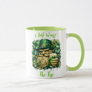 Leprechaun And Beer Mug