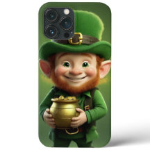 Leprechaun and Pot of Gold iPhone / iPad case