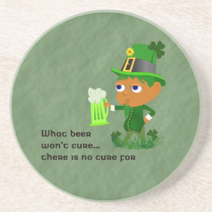 Leprechaun Beer Coaster