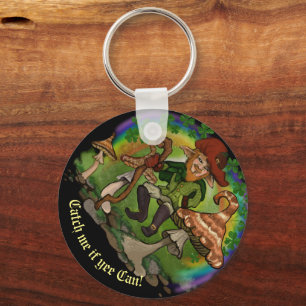 Leprechaun, Catch me if yee Can! Keychain