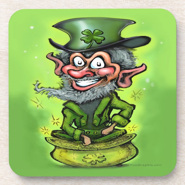 Leprechaun Coaster (Front)