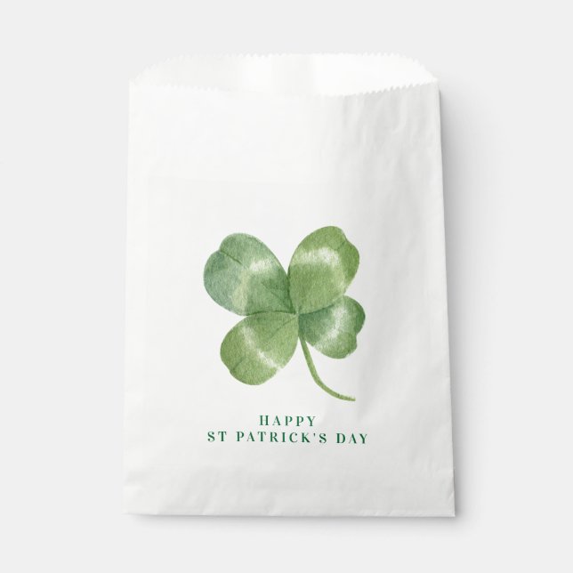 Leprechaun Couple | St Patrick's Day Favour Bag (Front)