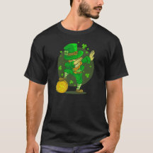 Leprechaun Dabbing Funny Irish St Patrick's Day