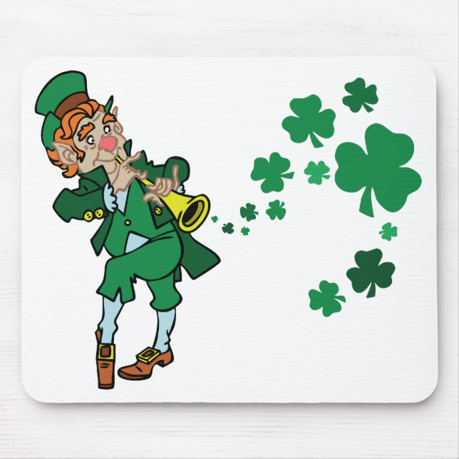 LEPRECHAUN DANCER MOUSE PAD (Front)