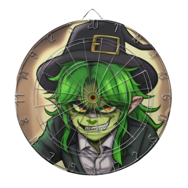 Leprechaun darts Dartboard (Front)