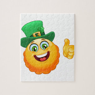 leprechaun emoji jigsaw puzzle