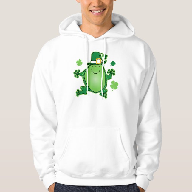 Leprechaun Frog Hoodie (Front)