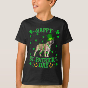 Leprechaun Hat French Bulldog St. Patrick's Day T-Shirt