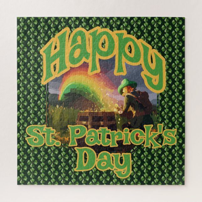 Leprechaun Hideaway Jigsaw Puzzle (Vertical)
