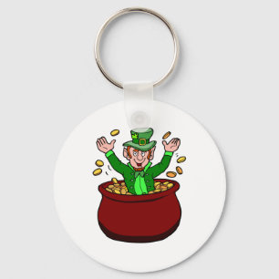 Leprechaun In Alabama Keychain