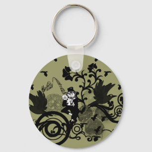 Leprechaun in Black Keychain