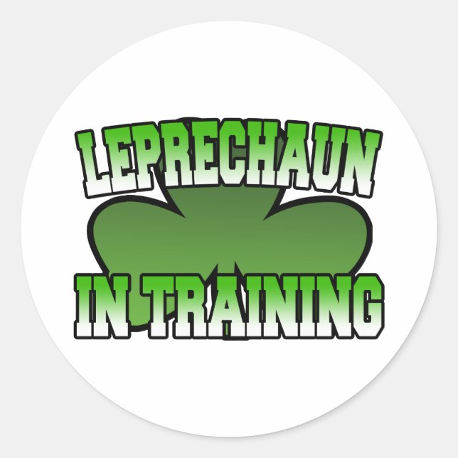 Leprechaun in Training Sticker (Front)