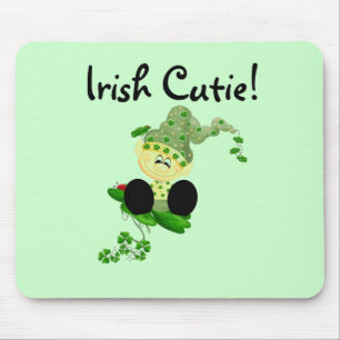 Leprechaun Irish Cutie Tshirts and Gifts Mouse Pad