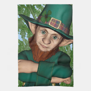 Leprechaun Kitchen Towel