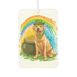 Leprechaun Lab � St. Patrick�s Day Dog Air Freshener