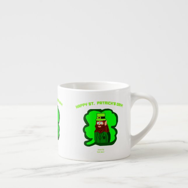 Leprechaun Magic Espresso Mug (Right)