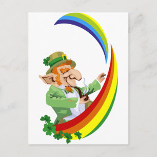 Leprechaun Magic Postcard