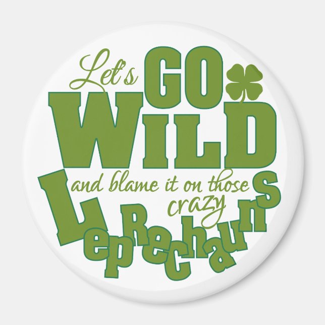 Leprechaun magnet (Front)